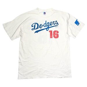 90s vintage Dodgers Nomo Jersey T-Short Promo